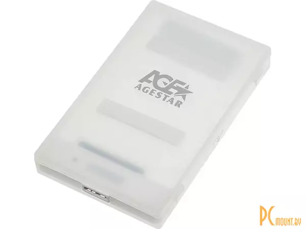 Корпус для HDD  2,5" Agestar 3UBCP1-6G white